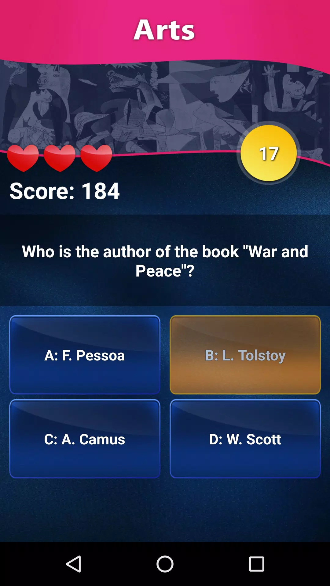 Quiz of Knowledge Game Screenshot 3