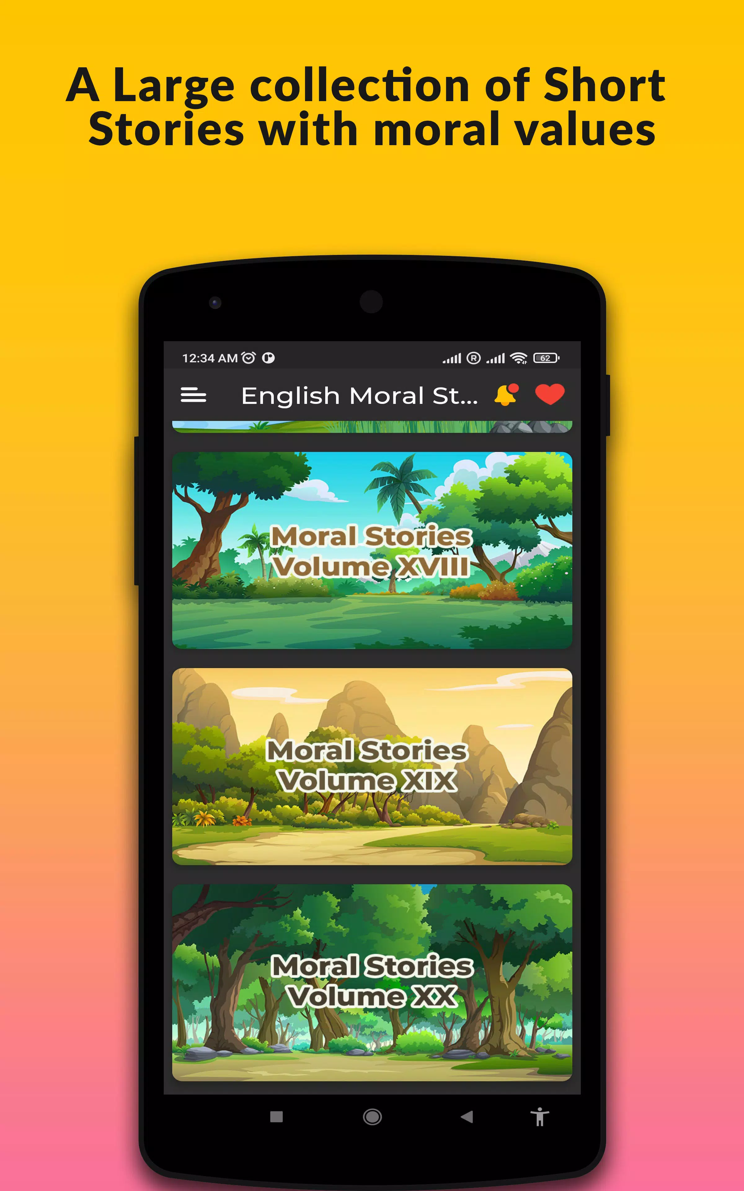 Bedtime Short Moral Stories スクリーンショット 2