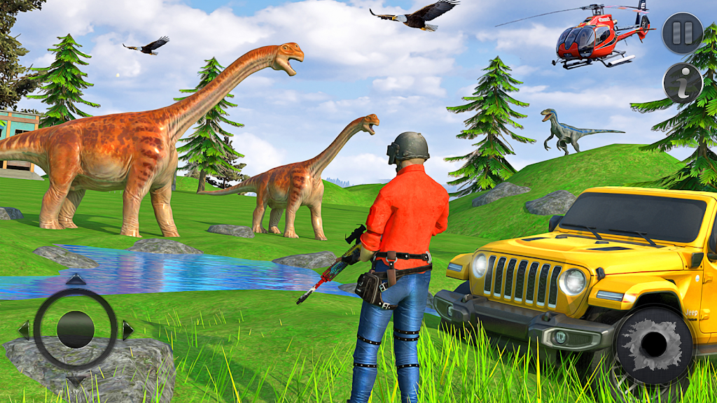 Wild Dino Hunter 3D Gun Games 스크린샷 3