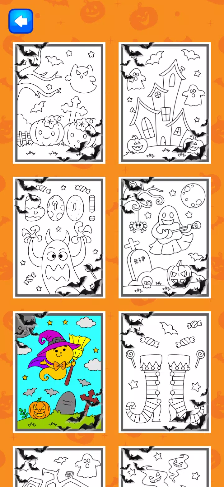 Halloween Coloring Game應用截圖第4張