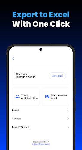 Schermata Business Card Scanner by Covve 4