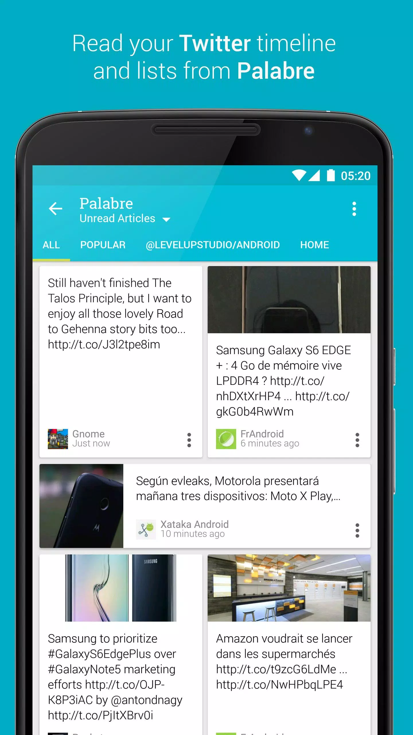 Palabre for Twitter ภาพหน้าจอ 1