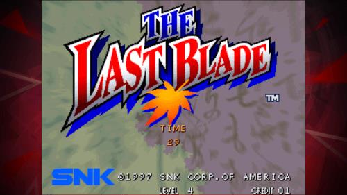 THE LAST BLADE ACA NEOGEO Captura de tela 1