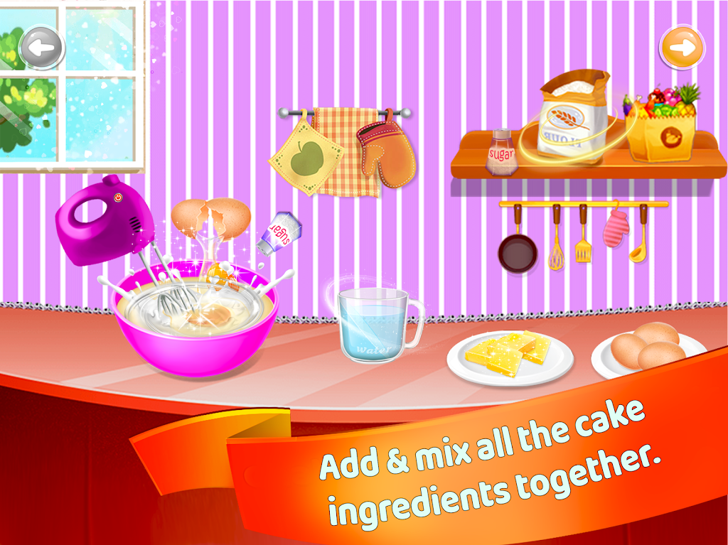 Cake Maker Cooking - Cake Game Screenshot 1