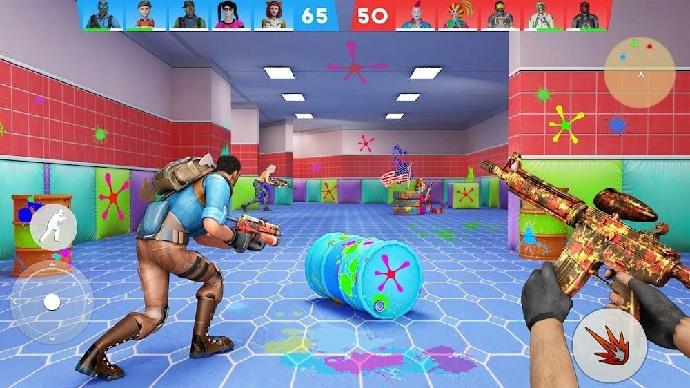 Paintball Shooting Game 3D স্ক্রিনশট 2