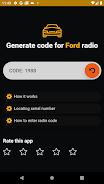 Ford radio code generator Ảnh chụp màn hình 4