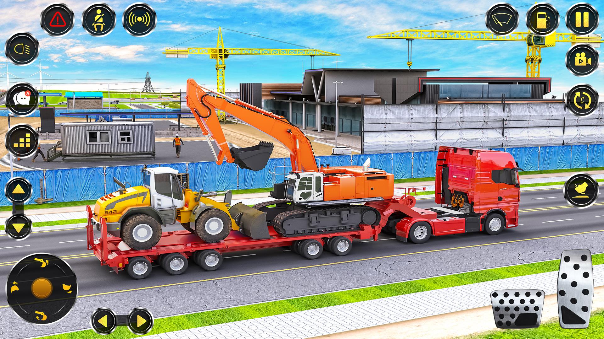 City Construction JCB Game 3D Ekran Görüntüsü 3