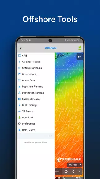 PredictWind Offshore Weather Screenshot 3