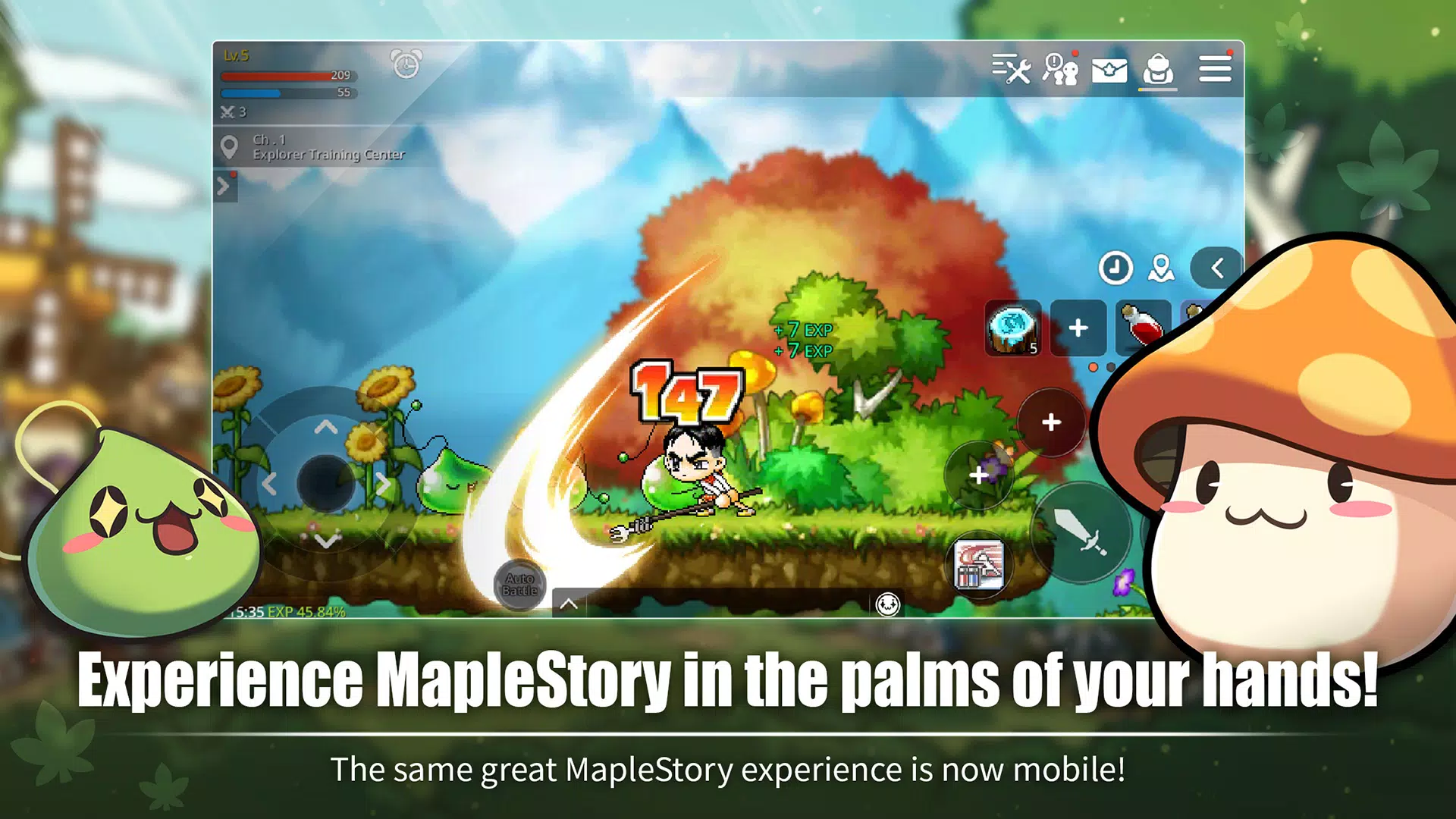 MapleStory M - Fantasy MMORPG Screenshot 3