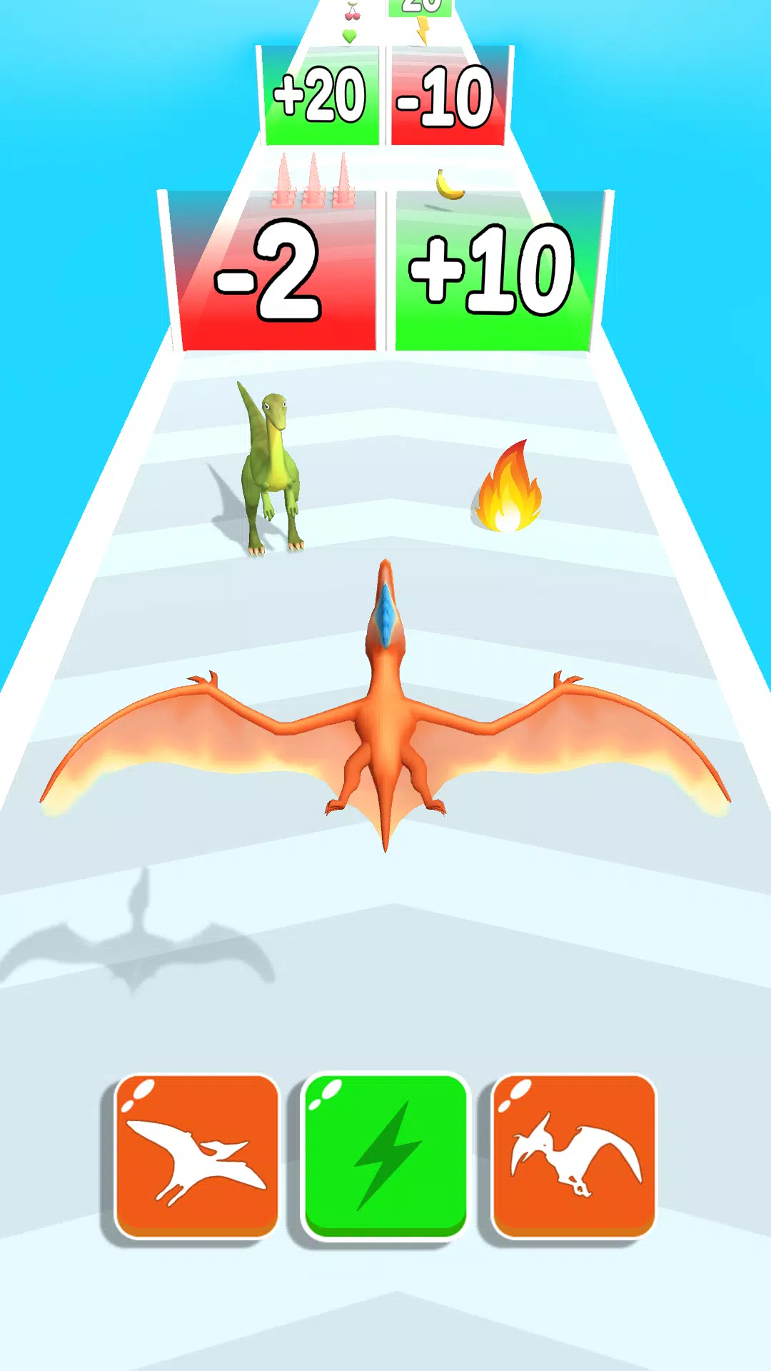 Dinosaur Run: Dino Evolution 스크린샷 1