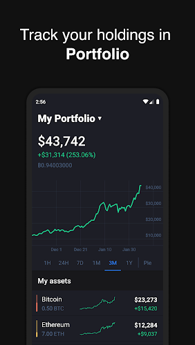 Hodler – Crypto Portfolio স্ক্রিনশট 2