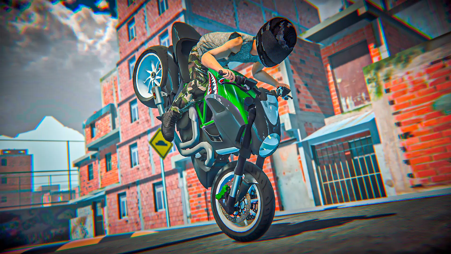 Wheelie City Captura de pantalla 1