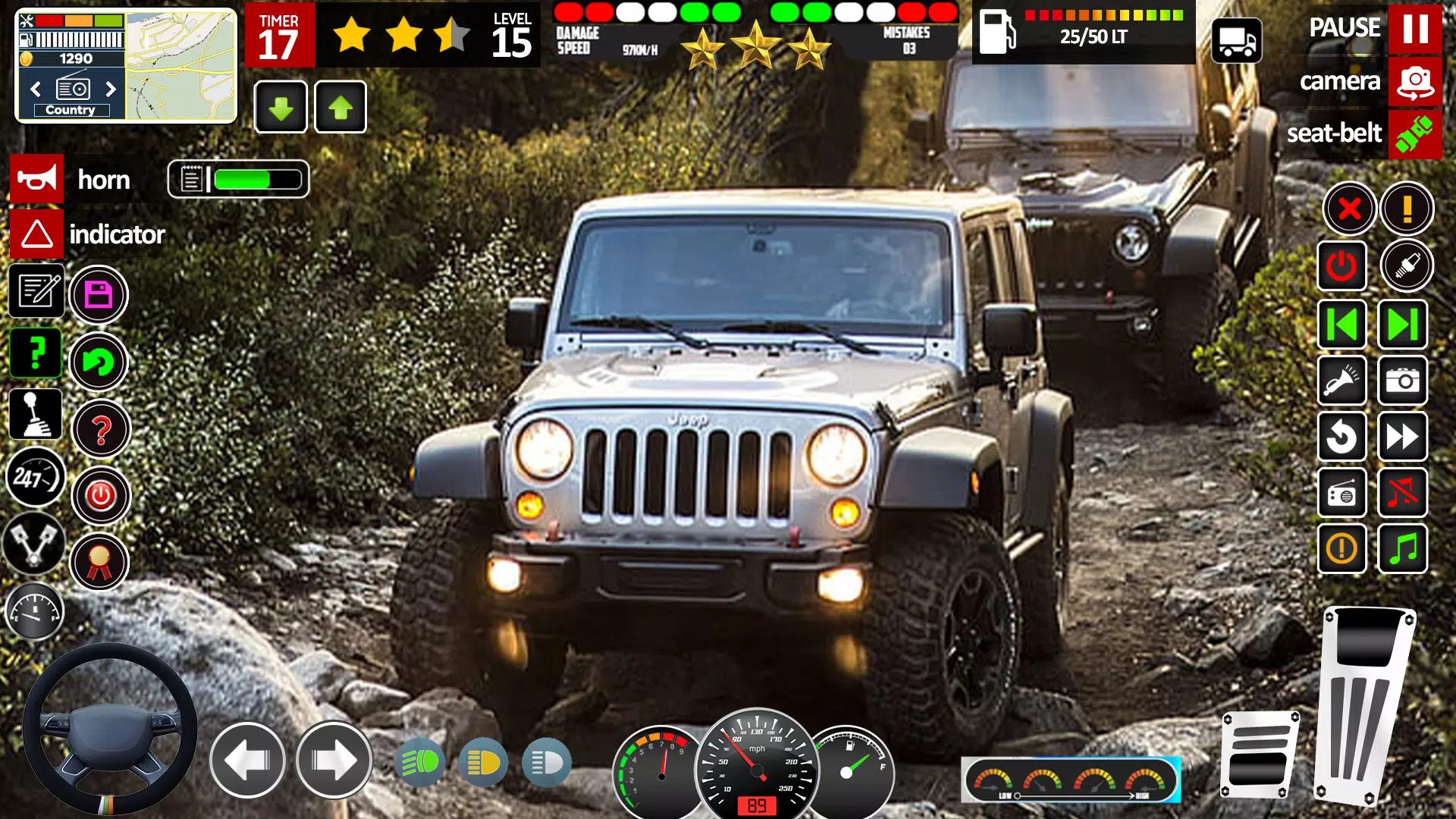 Jeep Driving Game 3d Simulator Скриншот 2