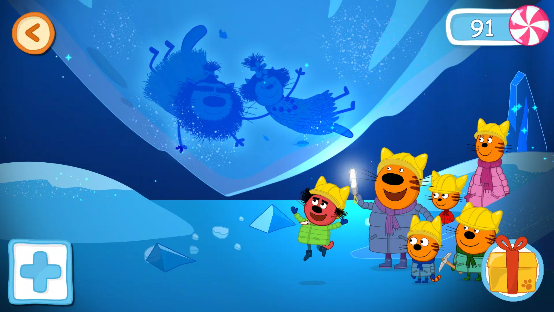 Kid-E-Cats: Winter Holidays Captura de tela 2