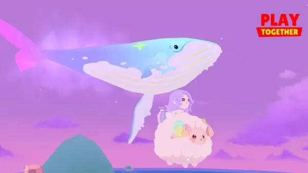 Dreamland ha svelato in gioco insieme: esplora cieli viola e balene luminose
