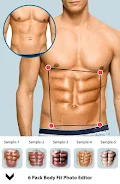 Man Fit Body Photo Editor: Abs Zrzut ekranu 4