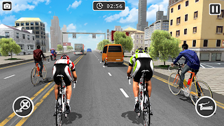 Schermata Cycle Racing: Cycle Race Game 3