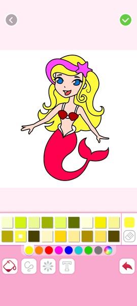 Mermaids Coloring應用截圖第4張