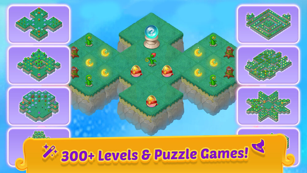 Merge Witches-Match Puzzles Capture d'écran 4