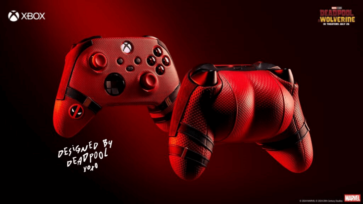 Xbox-Exclusieve Deadpool-controller verdooft met uniek ontwerp