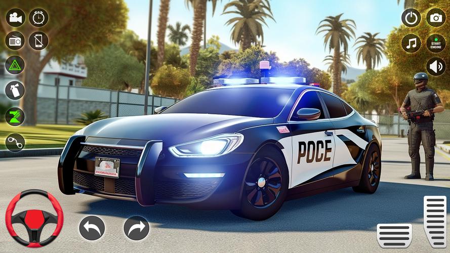 Cop Car Parking: Driving Games Ekran Görüntüsü 3