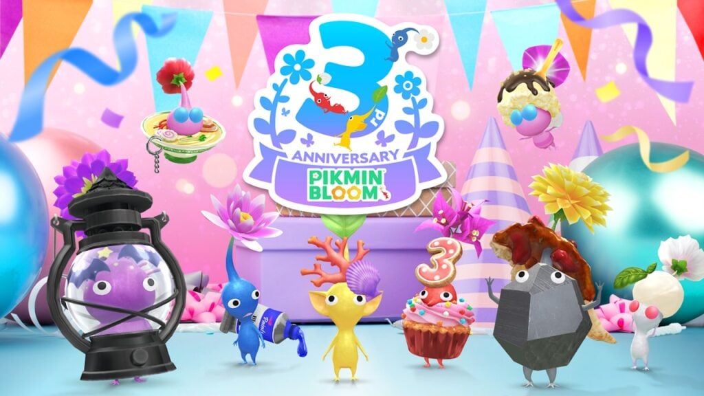 Pikmin Bloom Celebrates 3rd Year with Cupcake Hunt, Party Walks