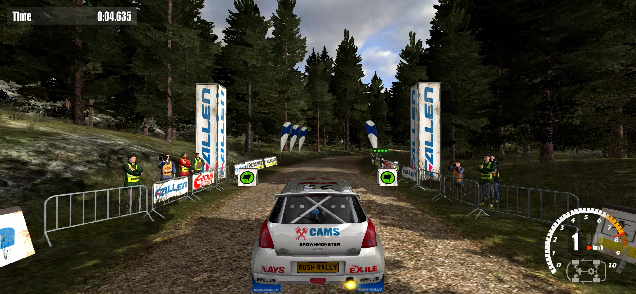 Rush Rally 3 Demo ภาพหน้าจอ 1