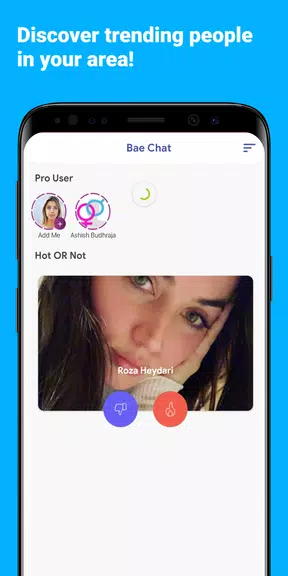 Bae Chat -Find your bae nearby スクリーンショット 2