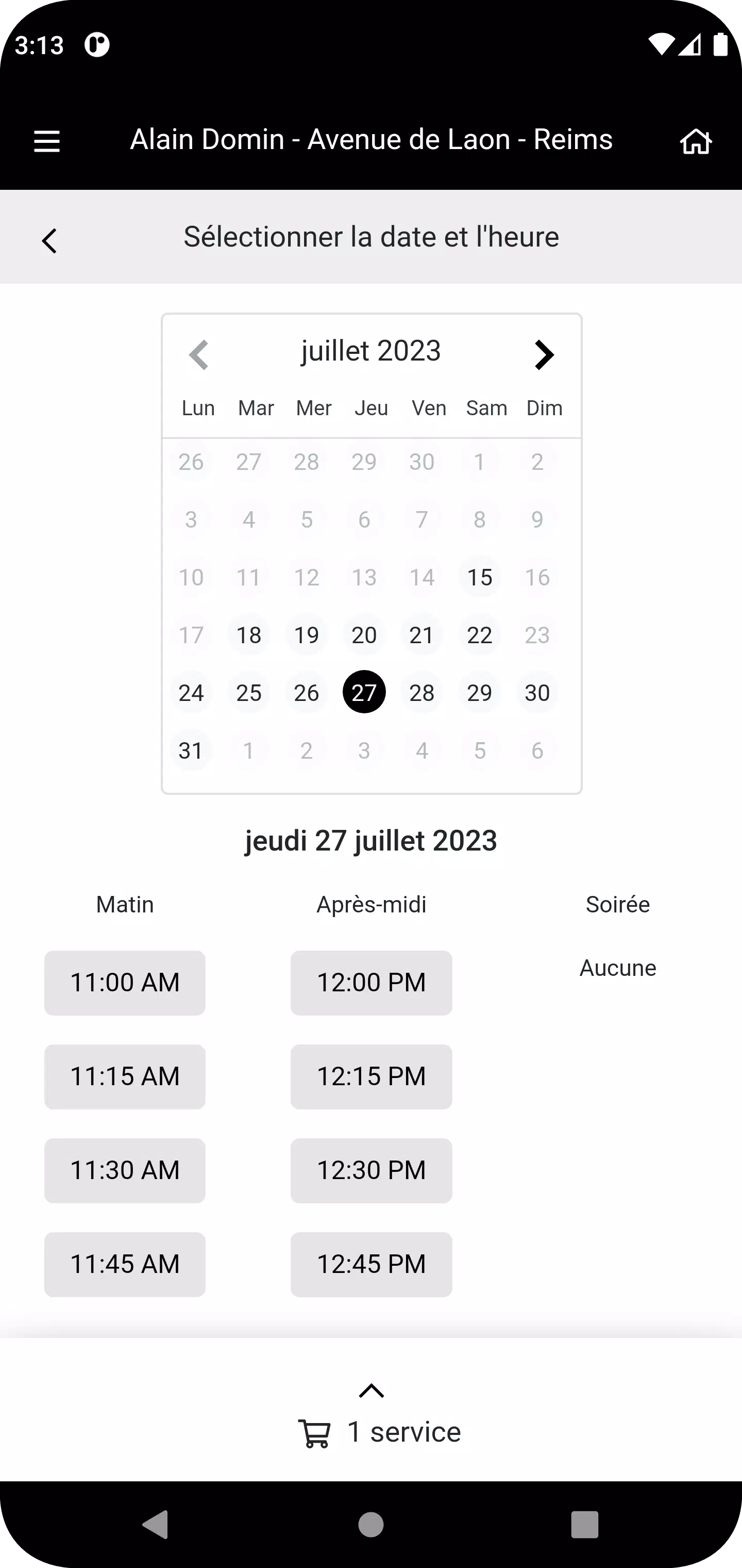Alain Domin Capture d'écran 4