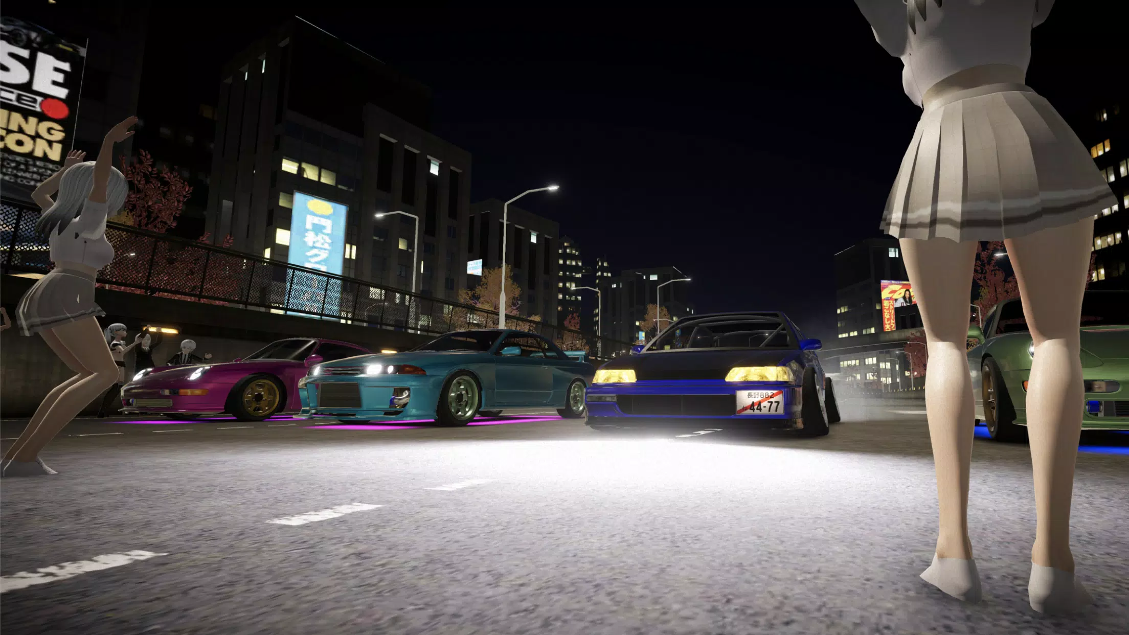 Kanjozokuレーサ Racing Car Games Tangkapan skrin 2
