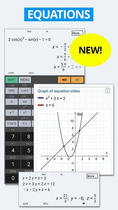 HiPER Scientific Calculator Скриншот 1