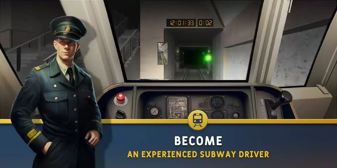 Train Simulator: subway, metro Tangkapan skrin 3