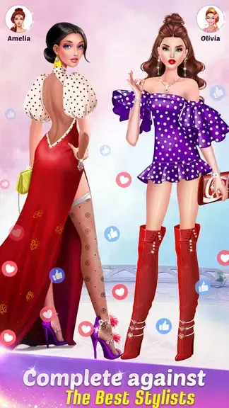 Fashion Game: Makeup, Dress Up Schermafbeelding 2