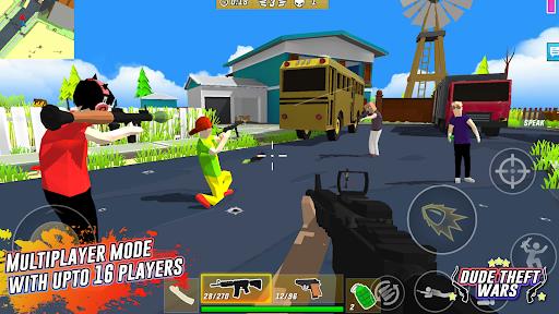 Dude Theft Wars Shooting Games Zrzut ekranu 1