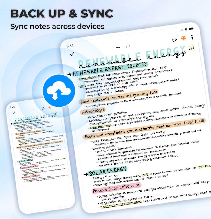 Notes, Notebook & Notepad ဖန်သားပြင်ဓာတ်ပုံ 3