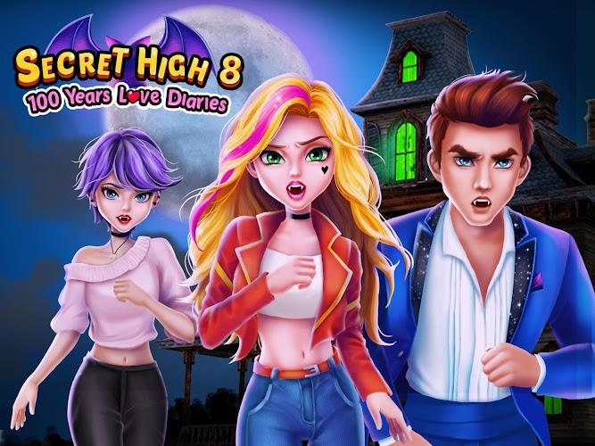 Secret High School Story Games স্ক্রিনশট 1