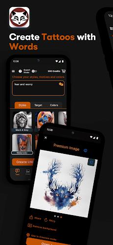 AI Tattoos - Tattoo Maker ภาพหน้าจอ 1