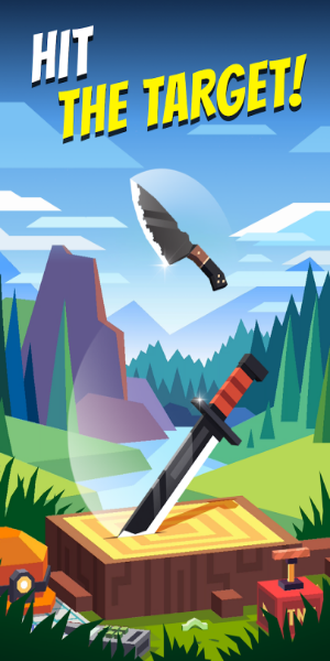 Flippy Knife: 3D flipping game Ekran Görüntüsü 1