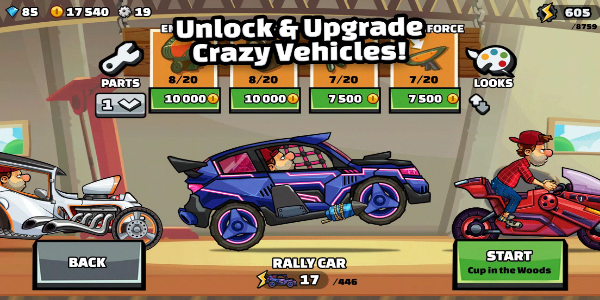 Hill Climb Racing 2 Ảnh chụp màn hình 3