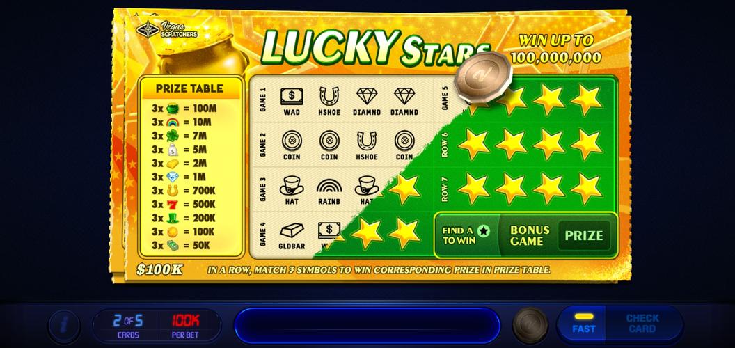 Vegas Lottery Scratchers Screenshot 1