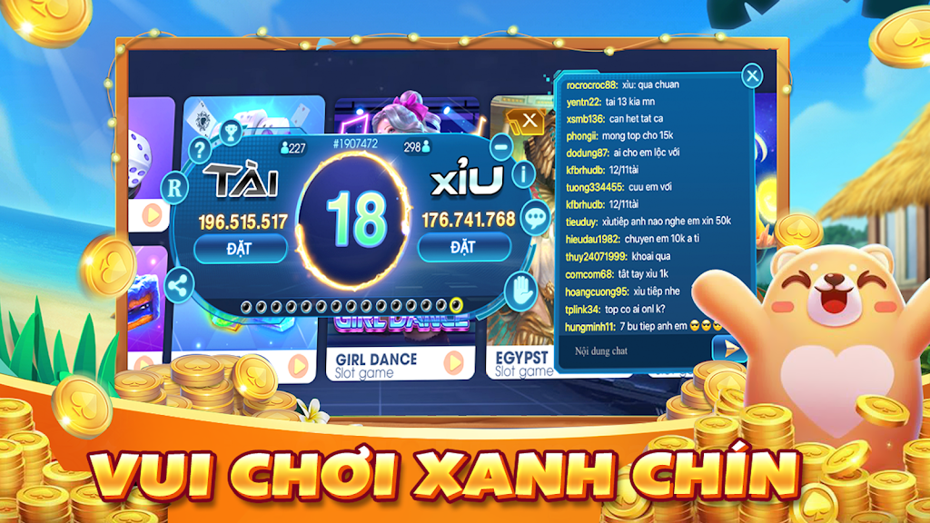 Donclub Tài Xỉu – Xóc Đĩa Screenshot 1