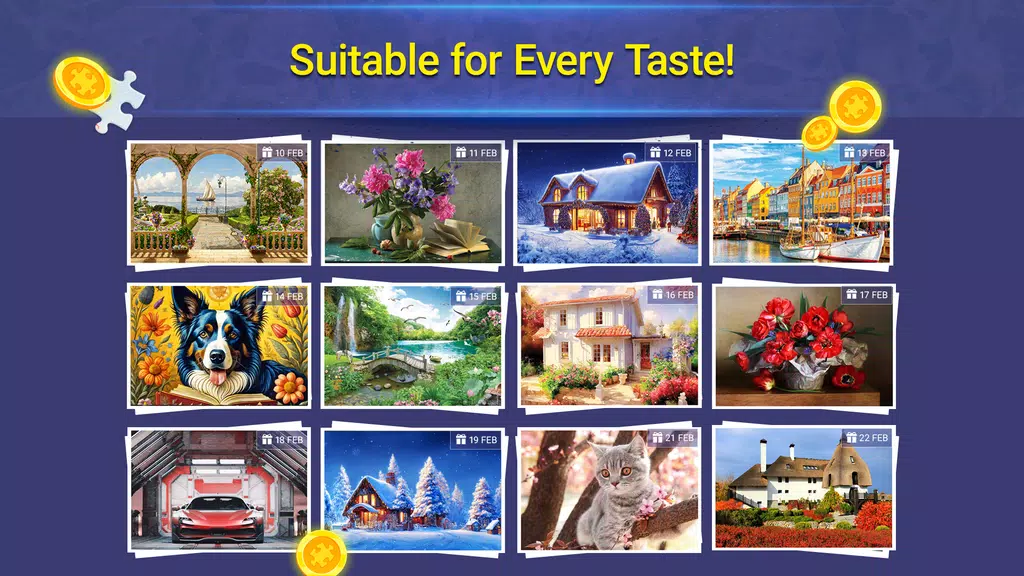 Jigsaw Puzzles Crown: HD Games Скриншот 4