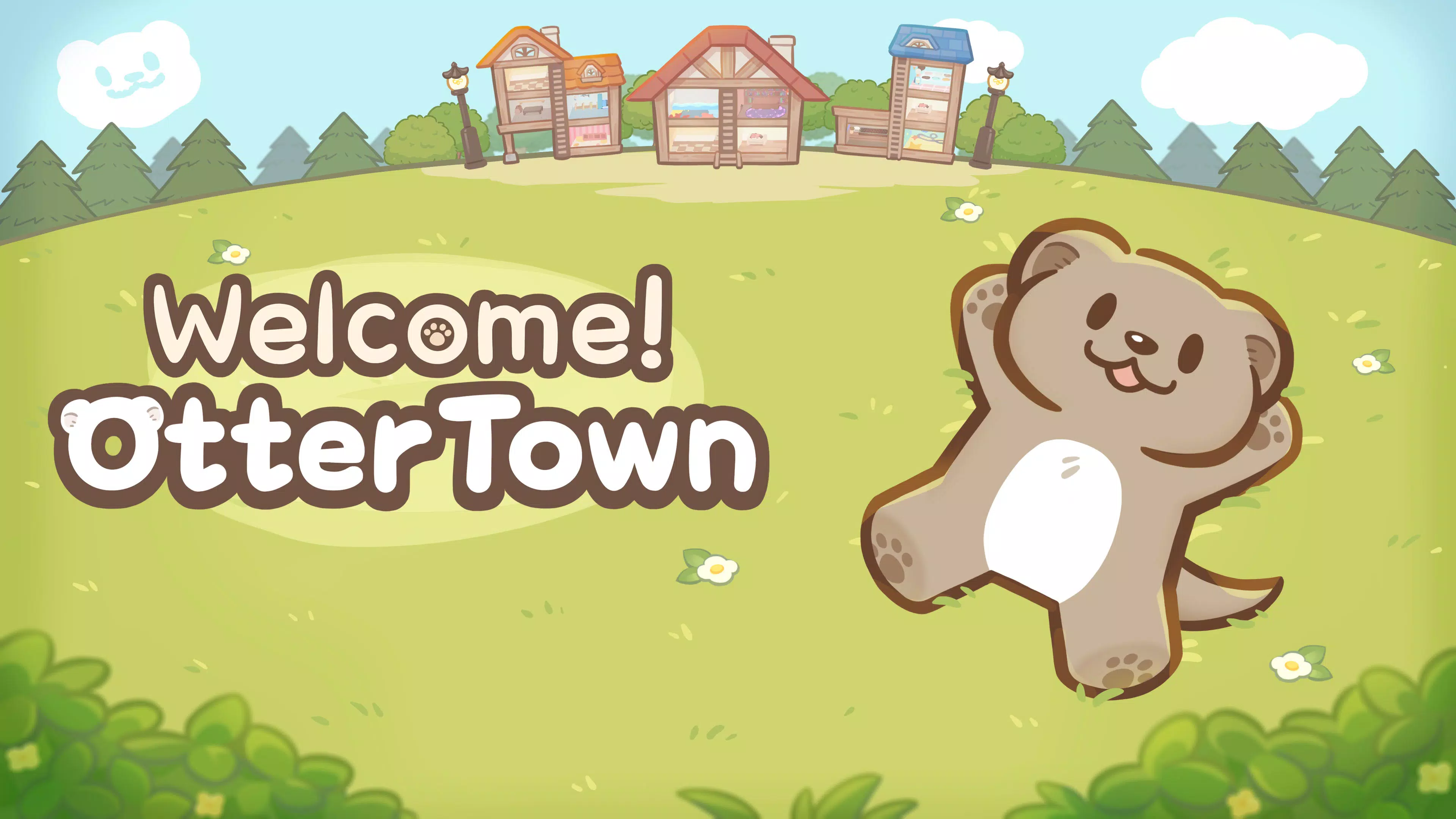 Welcome! Otter Town: cute game Captura de tela 2