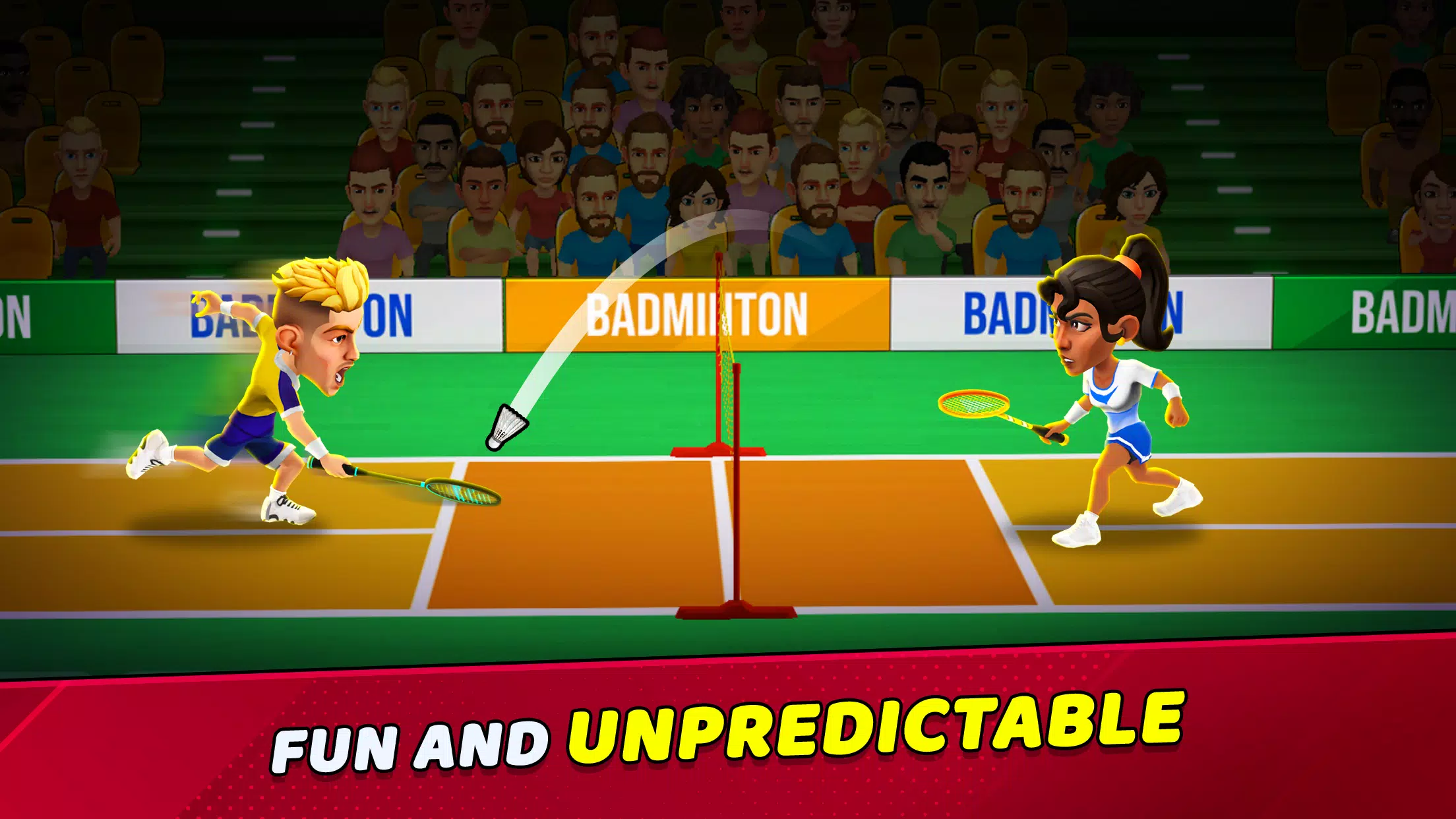 Badminton Clash 3D Tangkapan skrin 2