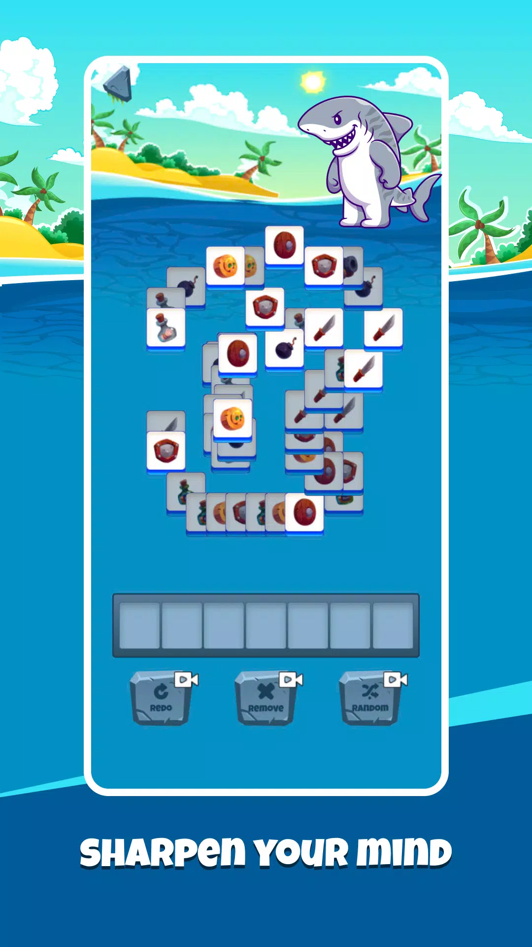 Shark Attack:Match Puzzle Game Captura de pantalla 1