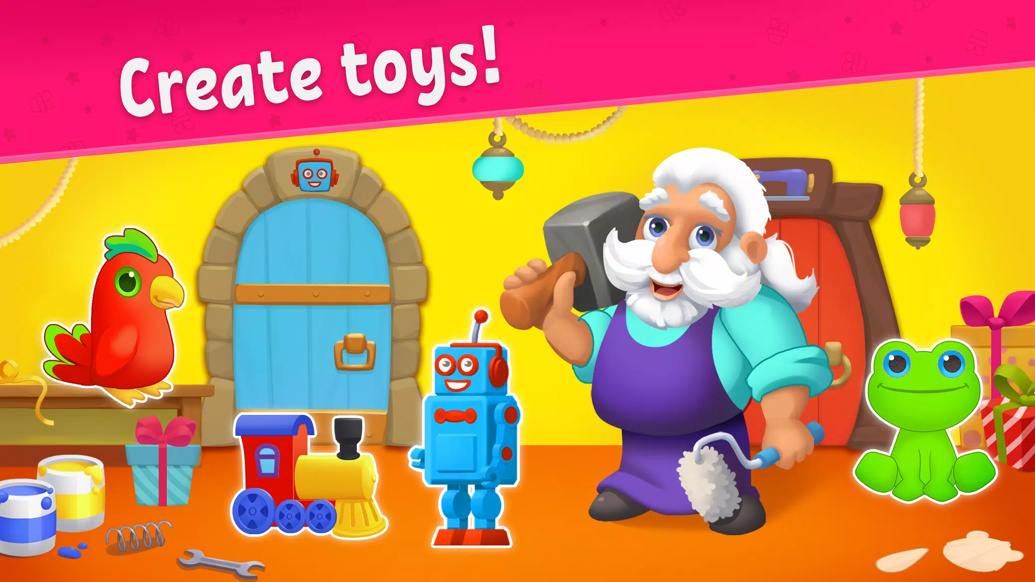 Toy maker, factory: kids games应用截图第1张