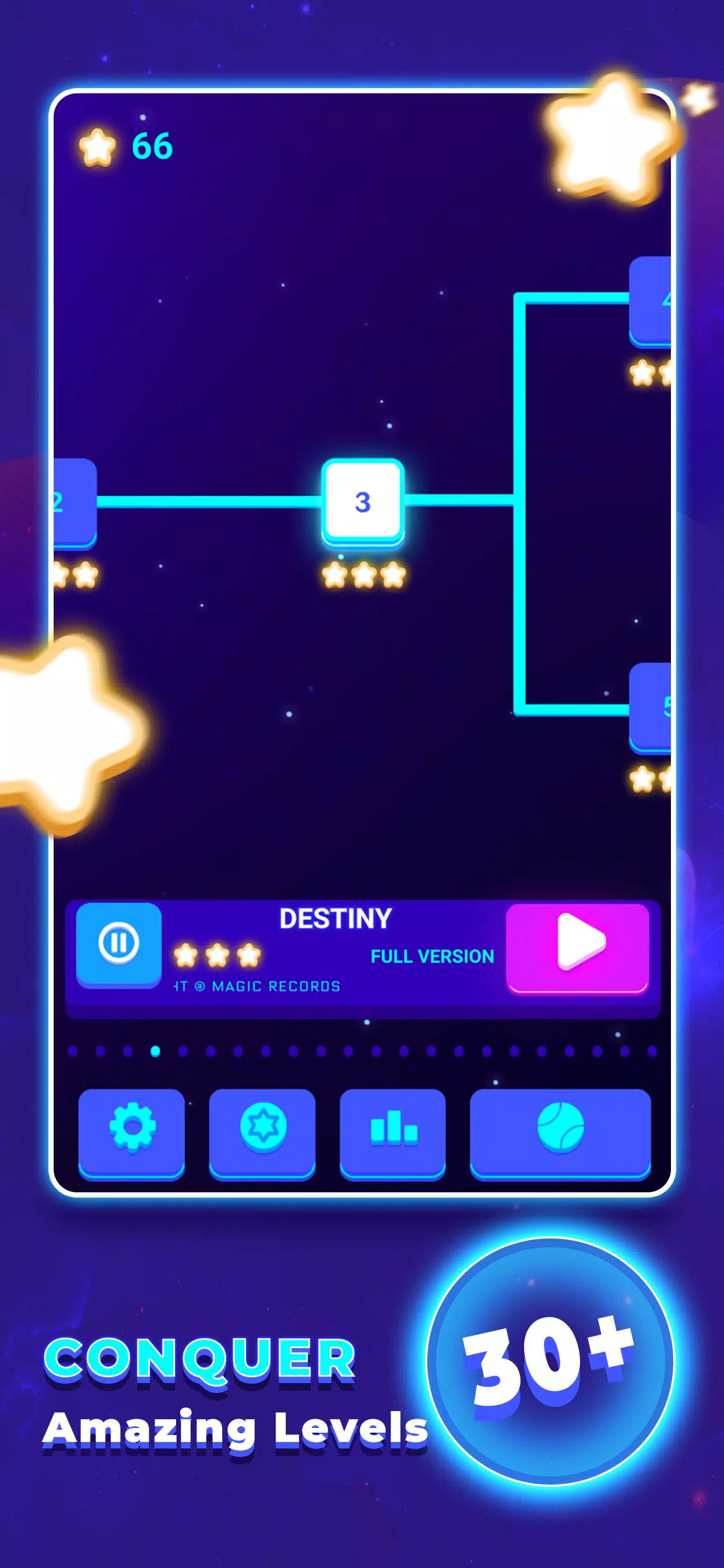 Jump Ball: Tiles and Beats Screenshot 1