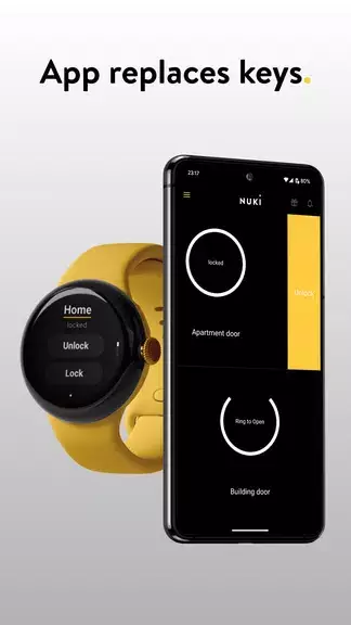 Nuki Smart Lock ဖန်သားပြင်ဓာတ်ပုံ 2