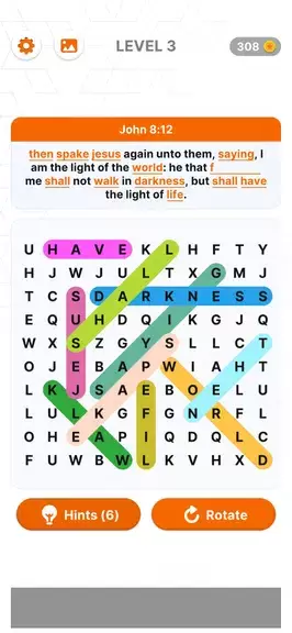 Bible Verse Search-Word Search Tangkapan skrin 4