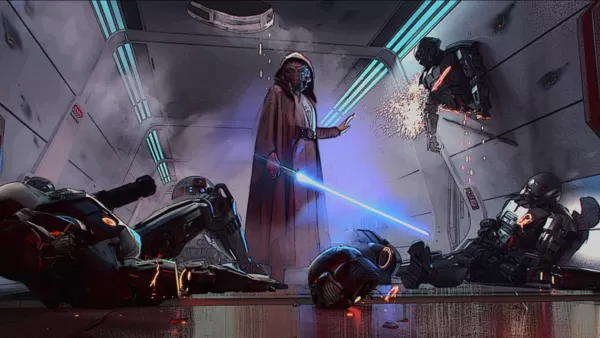羅薩里奧·道森（Rosario Dawson）對馬克·哈米爾（Mark Hamill）作為盧克·天行者（Luke Skywalker